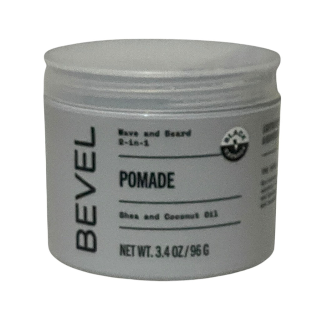 Bevel Pomade 2 in 1 Wave and Beard Shea & Coconut Oil 3.4 oz New‎ Factory Sealed
